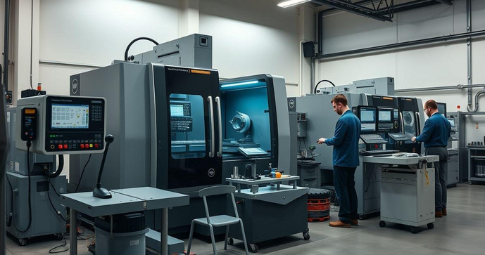 Como a Usinagem CNC Transformou a Ferramentaria Moderna